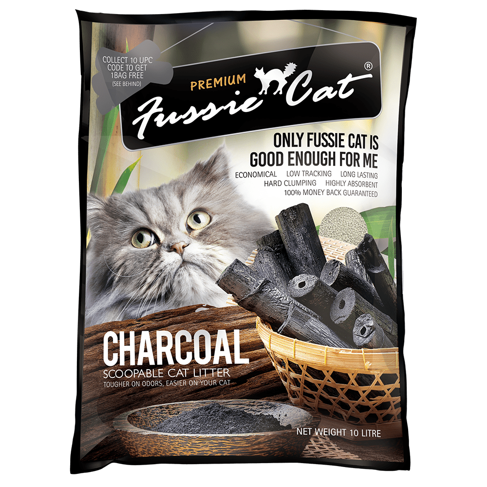 charcoal based cat litter