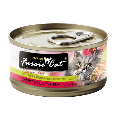 fussie cat gold label